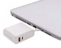 Xd Collection Powerbank Met Draadloze Oplader 7,2 Cm Abs Wit